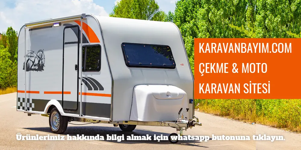 4 kişilik çekme karavan