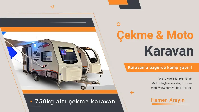 750 kg altı çekme karavan