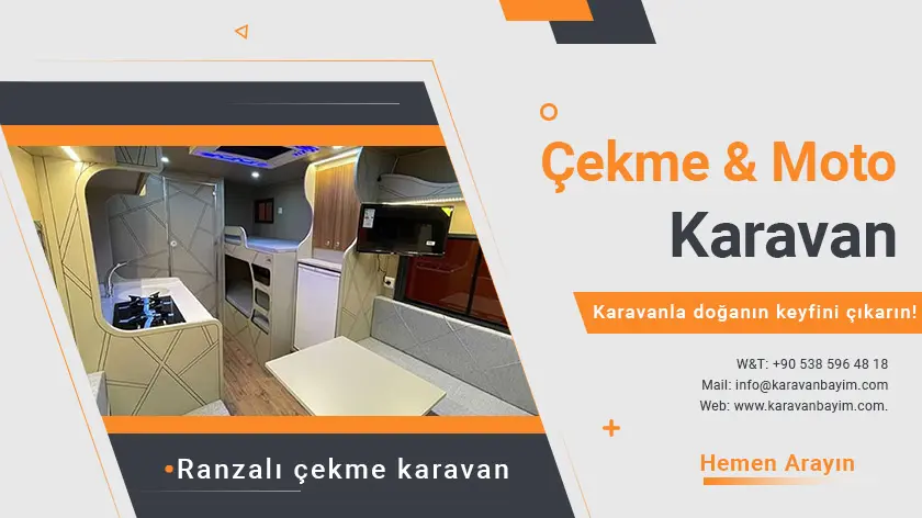 Ranzalı çekme karavan