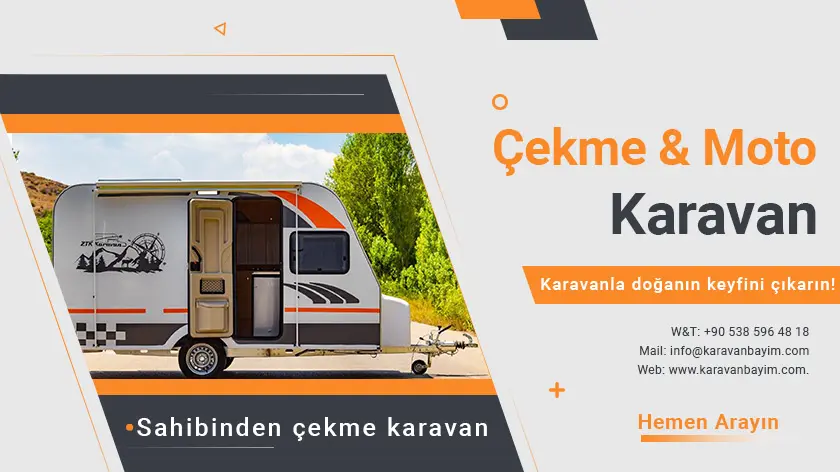 sahibinden çekme karavan